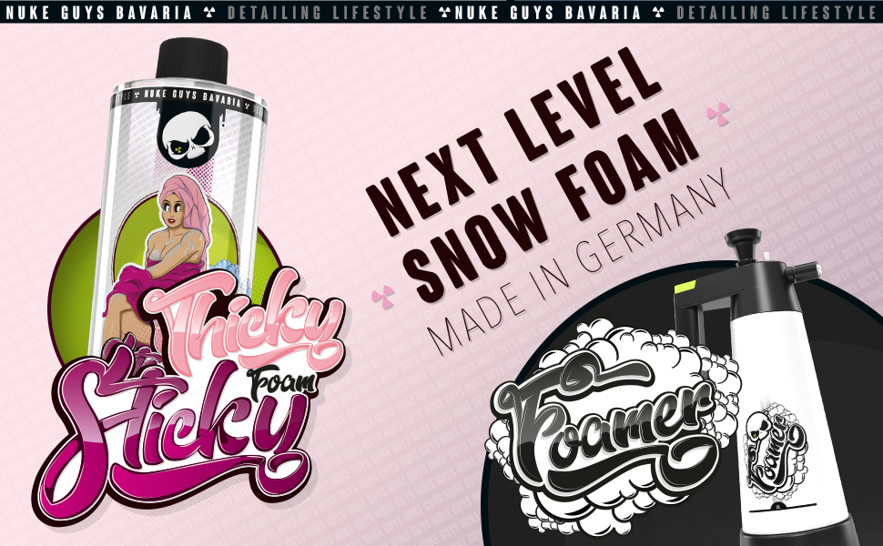 Nuke Guys THICKY STICKY Bundle - pH neutrální aktivní pěna
